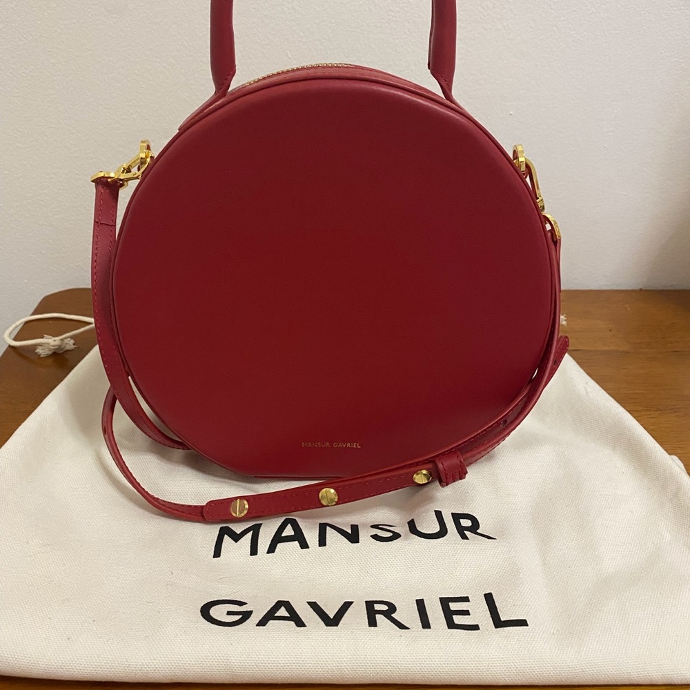 Mansur Gavriel calf circle crossbody purse - Picture 6 of 14
